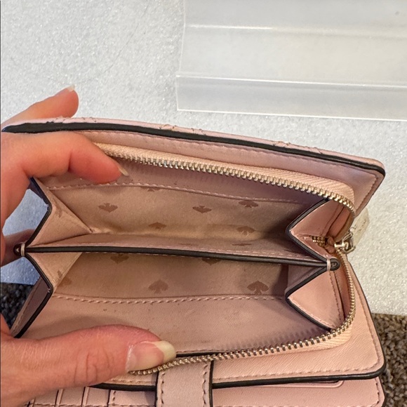 Kate Spade Blush Quilted Wallet - Picture 6 of 6
